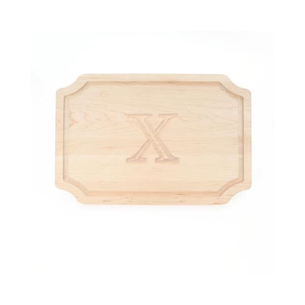 BigWood Boards Scalloped Maple Cutting Board X