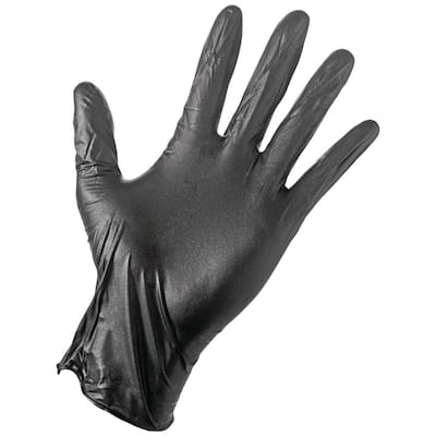 Black Nitrile Medium Disposable Glove (10-Count)