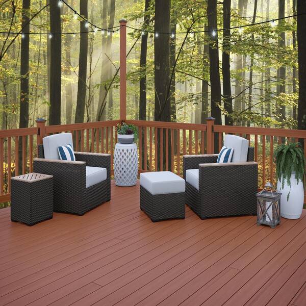 2 in. x 4 in. x 8 ft. Brown Stain Ground Contact Pressure-Treated