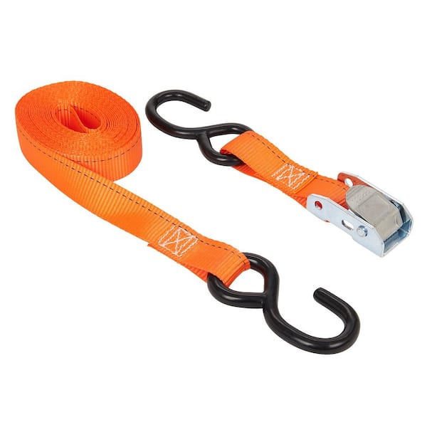 Keeper 1 in. x 15 ft. x 400 lbs. Cam Buckle Tie Down 05115 - The Home Depot