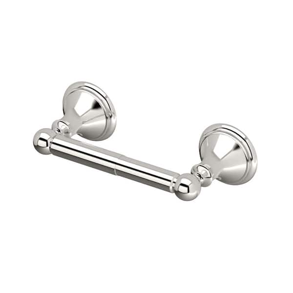 Gatco Laurel Ave Double Post Toilet Paper Holder in Polished Nickel