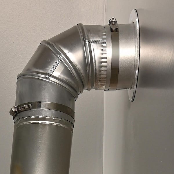 3 in. to 4 in. Adjustable Chrome Plated Worm Clamp