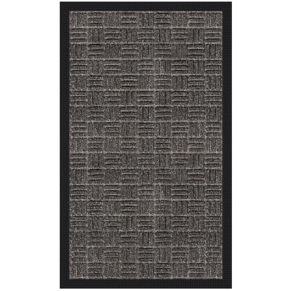 Ottomanson Easy Clean, Waterproof Non-Slip Indoor/Outdoor Rubber