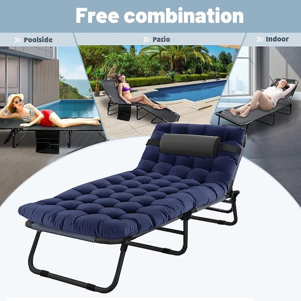 indoor folding chaise lounge