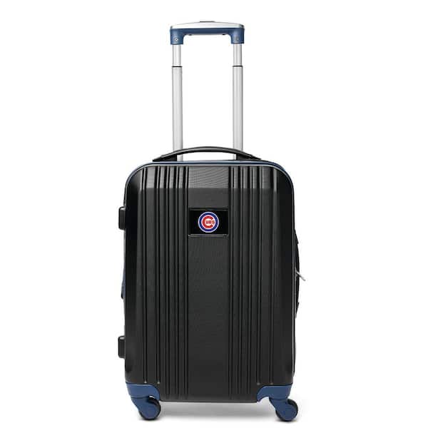 MLB Chicago Cubs 21 in. Red Hardcase 2-Tone Luggage Carry-On Spinner Suitcase