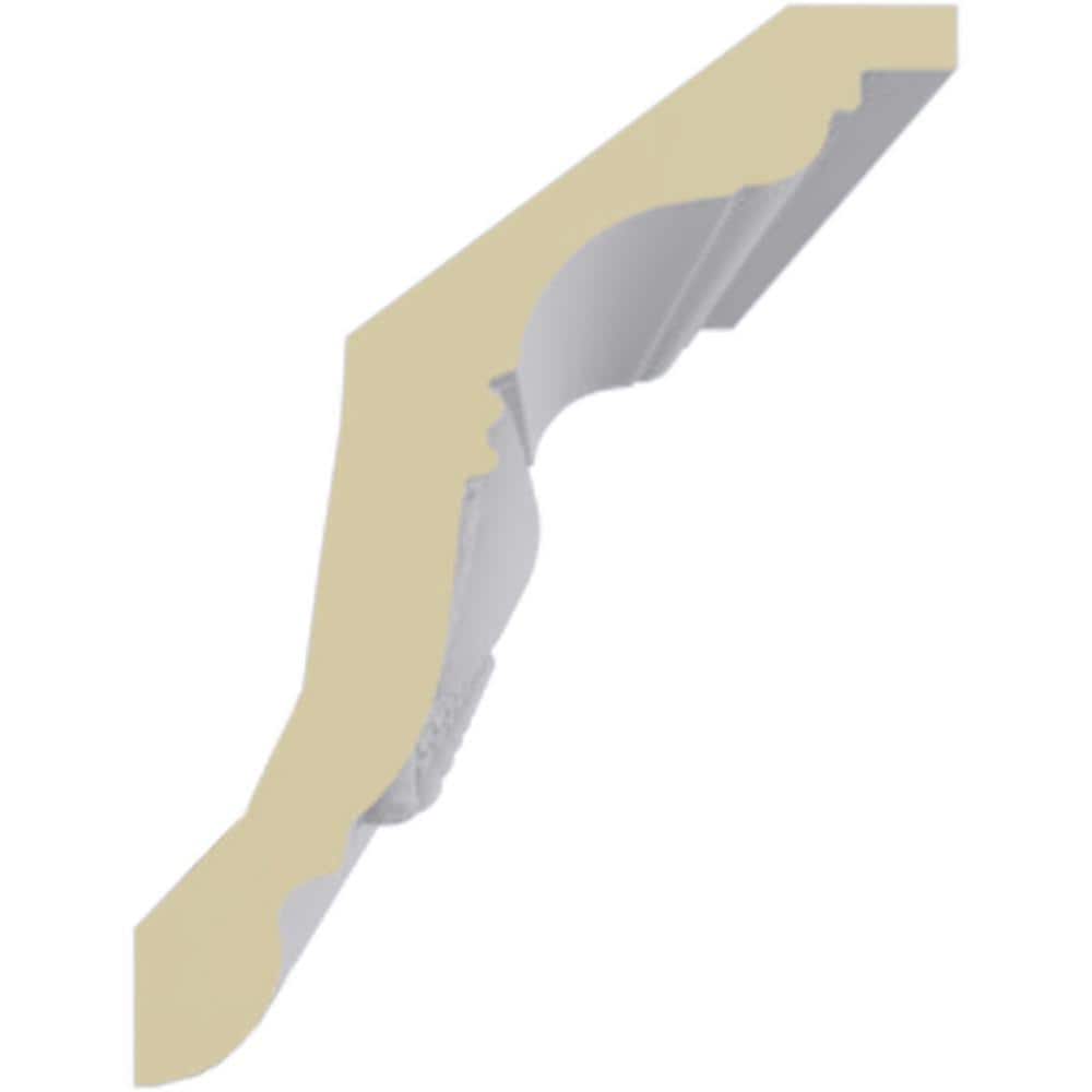 Federal Egg and Dart Primed Polyurethane Crown Moulding