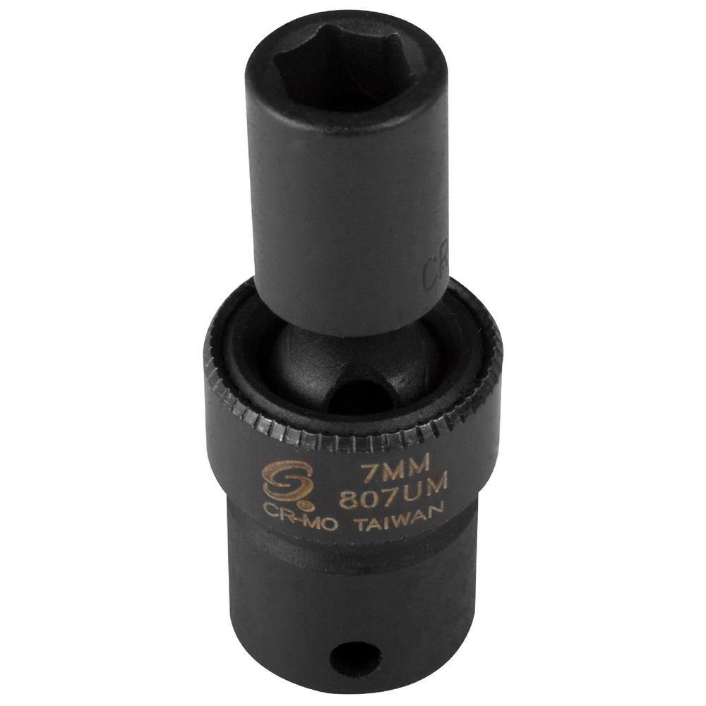 SUNEX TOOLS 7 mm 6-Point Socket SUN807UM - The Home Depot