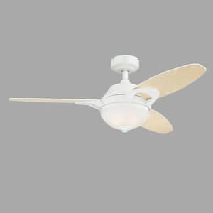 Arcadia 46 in. Indoor White Ceiling Fan