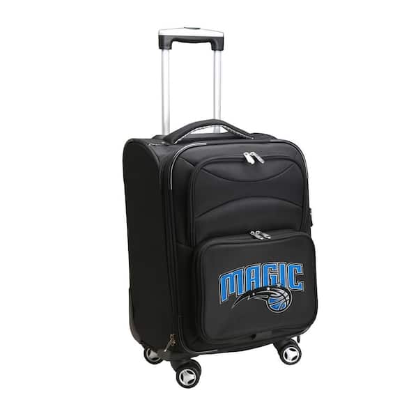 Denco NBA Orlando Magic 21 in. Black Carry-On Spinner Softside Suitcase