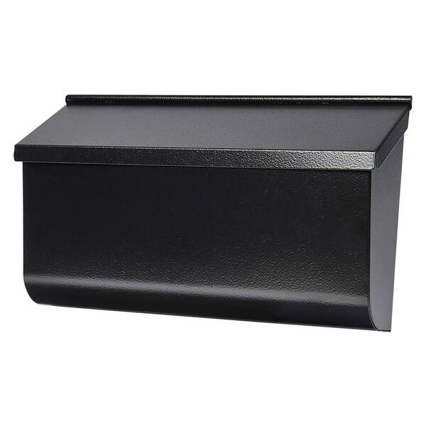 Architectural Mailboxes Woodlands Black, Medium, Steel, Wall Mount
