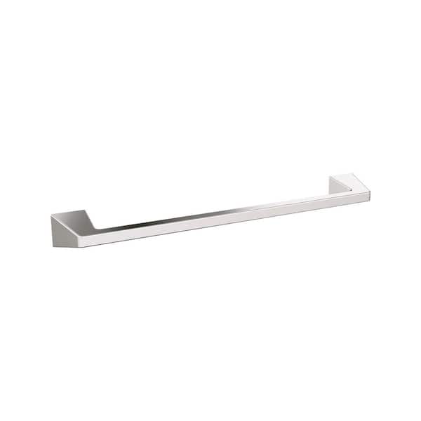 Blackrock 18 in. Wall Mounted Towel Bar in Polished Nickel