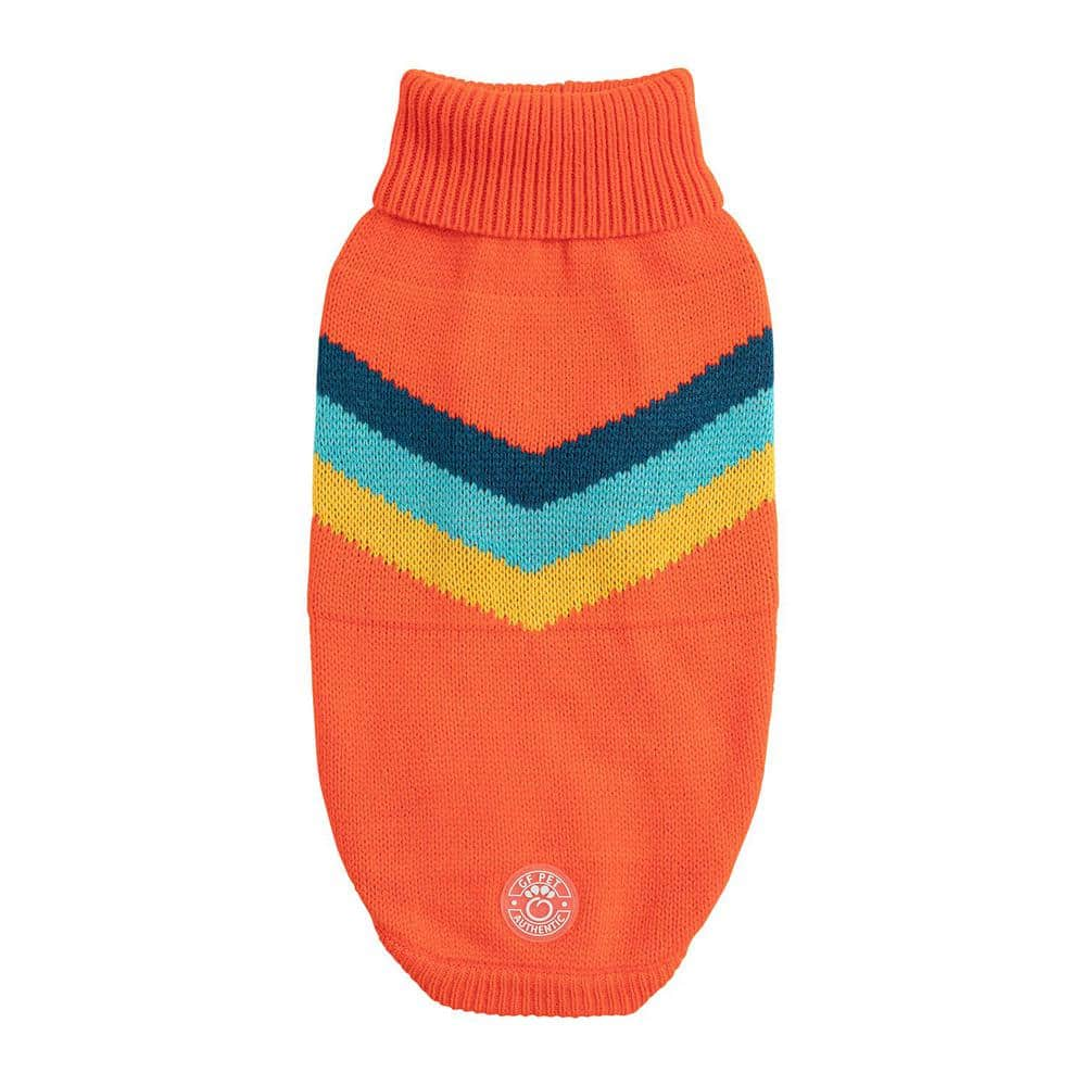 GF PET 2X-Small Orange Alpine Sweater for Dogs GS414F1-OR-2XS - The ...