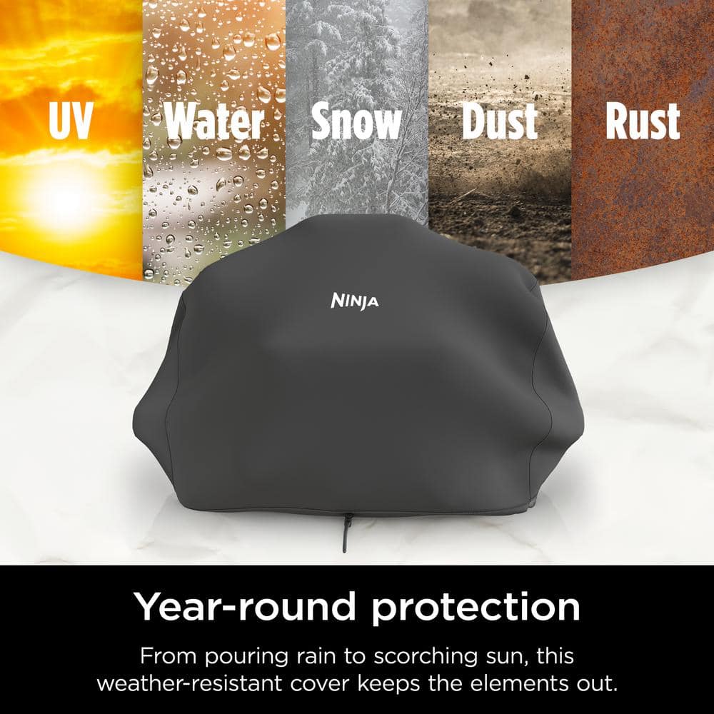 Ninja Black Weather-Resistant Electric Grill Cover