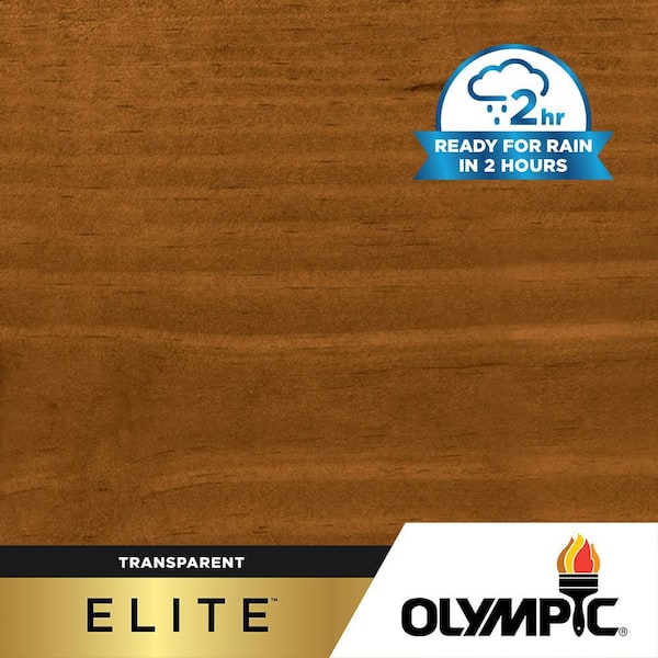 Elite 1 gal. Mahogany Woodland Oil Transparent Exterior Stain and Sealer in One Low VOC