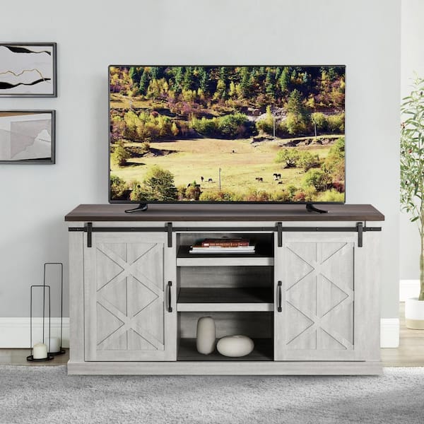 Saw Cut Off White Festivo Tv Stands Fts20334 64 600 