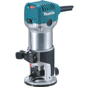 6.5 Amp 1-1/4 HP Corded Fixed Base Variable Speed Compact Router with Quick-Release
