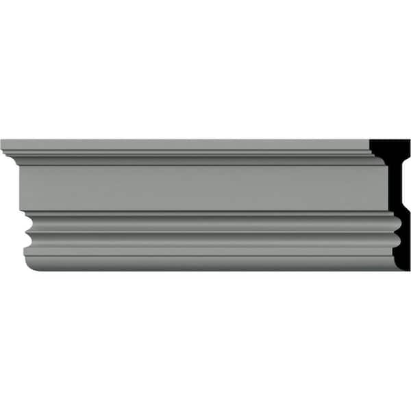 Ekena Millwork SAMPLE - 1-1/4 in. x 12 in. x 4 in. Urethane Dublin Panel Moulding