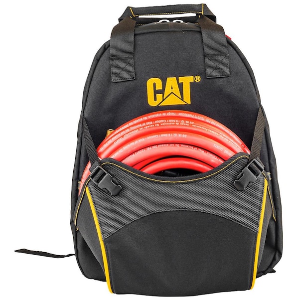 SKANDO BAGS Caterpillar - Fastlane Backpack 44 cm / 31 L - Black and Yellow  - 15.6 Inch Laptop Compartment - 2 Spacious Compartments and 2 Side Pockets  with Zip : : Fashion