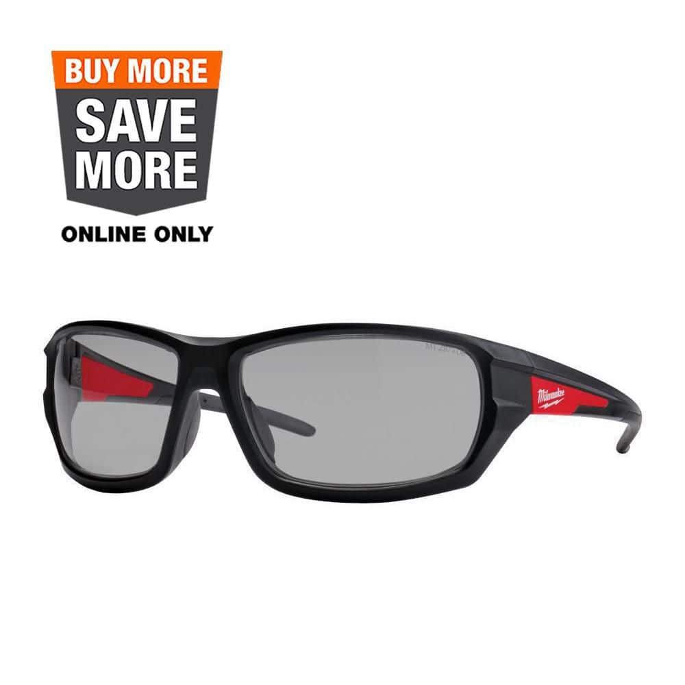 UPC 045242595648 product image for Gray Performance Safety Glasses Fog-Free Lenses | upcitemdb.com