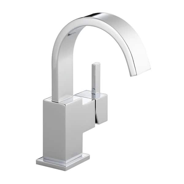 Delta Vero Single Hole Single-Handle Bathroom Faucet in Chrome