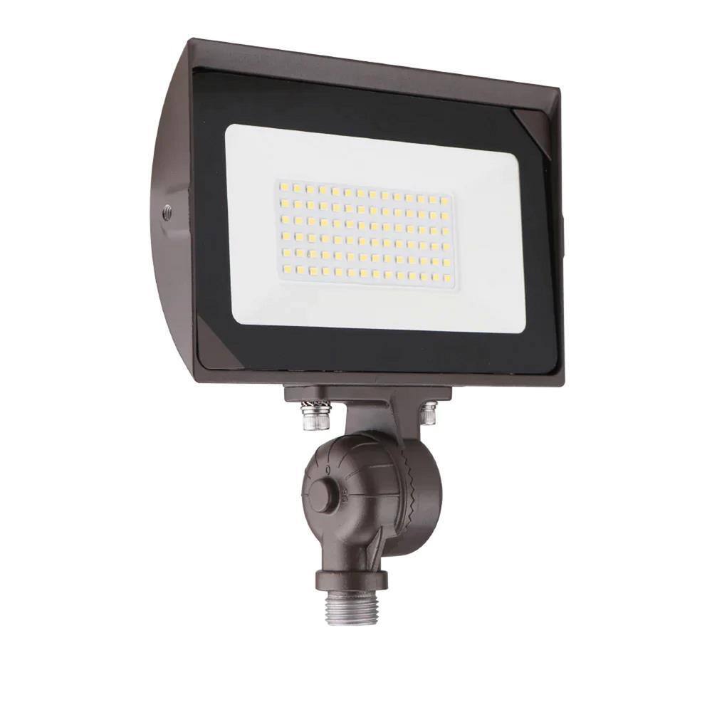 Hilo 80-Watt Equivalent 8800 Lumen 120° Bronze LED Flood Light