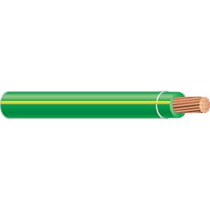 2,500 ft. 10 Green/Yellow Stranded CU THHN Wire