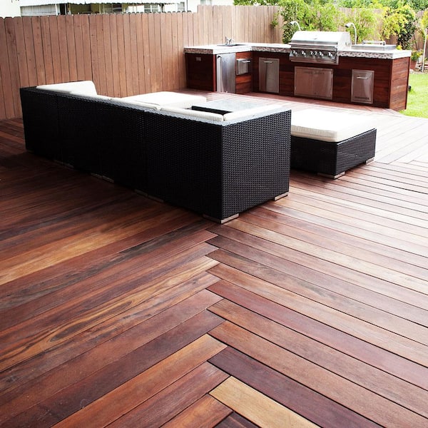 Ipe Oil 250 VOC Hardwood Finish 1 gal. Natural Wood Semi Transparent Exterior Waterproofing Deck, Fence and Siding Stain
