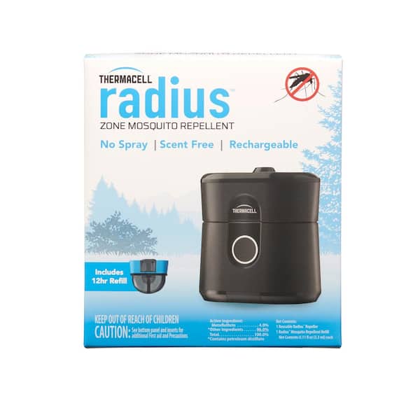 Thermacell Gen 2.0 Radius Zone Mosquito Control Repeller in Black
