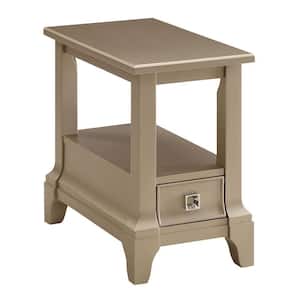 Letitia Silver Side Table