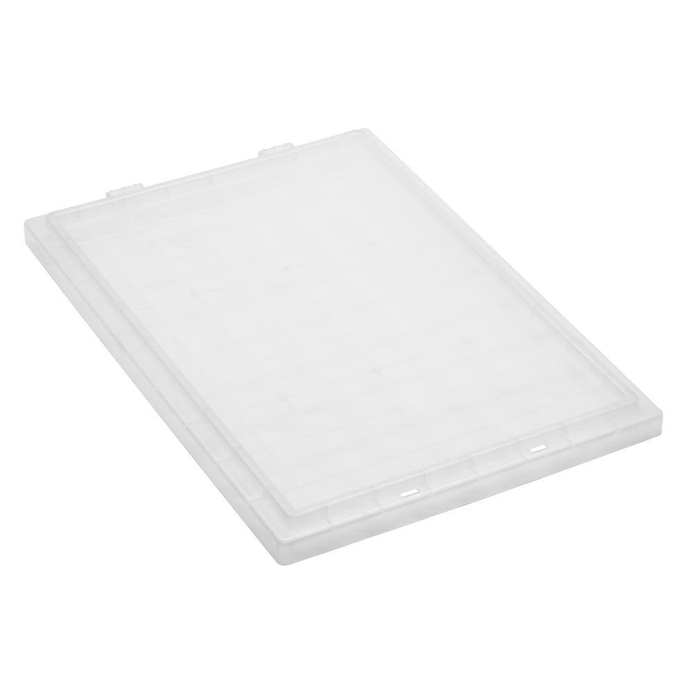 QUANTUM STORAGE SYSTEMS 6 Gal. Genuine Stack and Nest Tote Lid for