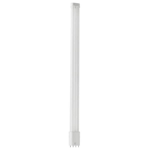 Sunlite 23-Watt 23.16 in. Linear Tube Bypass FT LED 2G11 Base Light Bulb, 4000K Cool White (1-Bulb)
