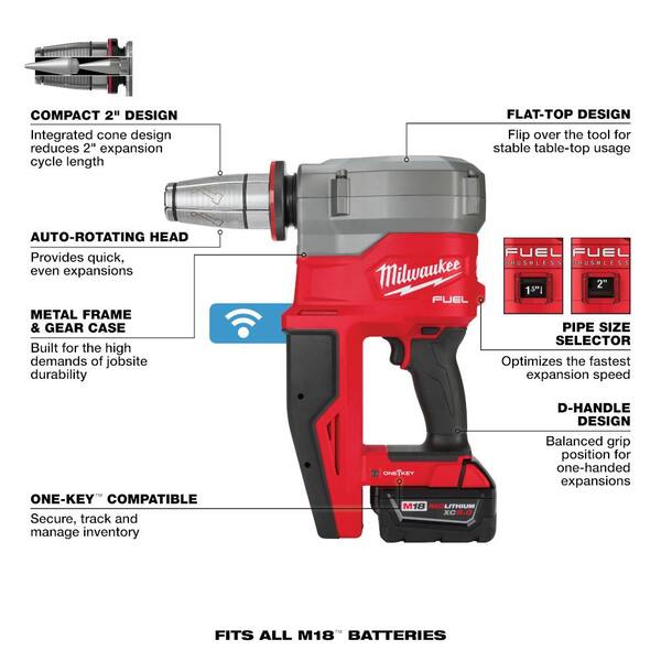 Milwaukee M12 2688-20 Compact Heat Gun, Tool Only, 18 V