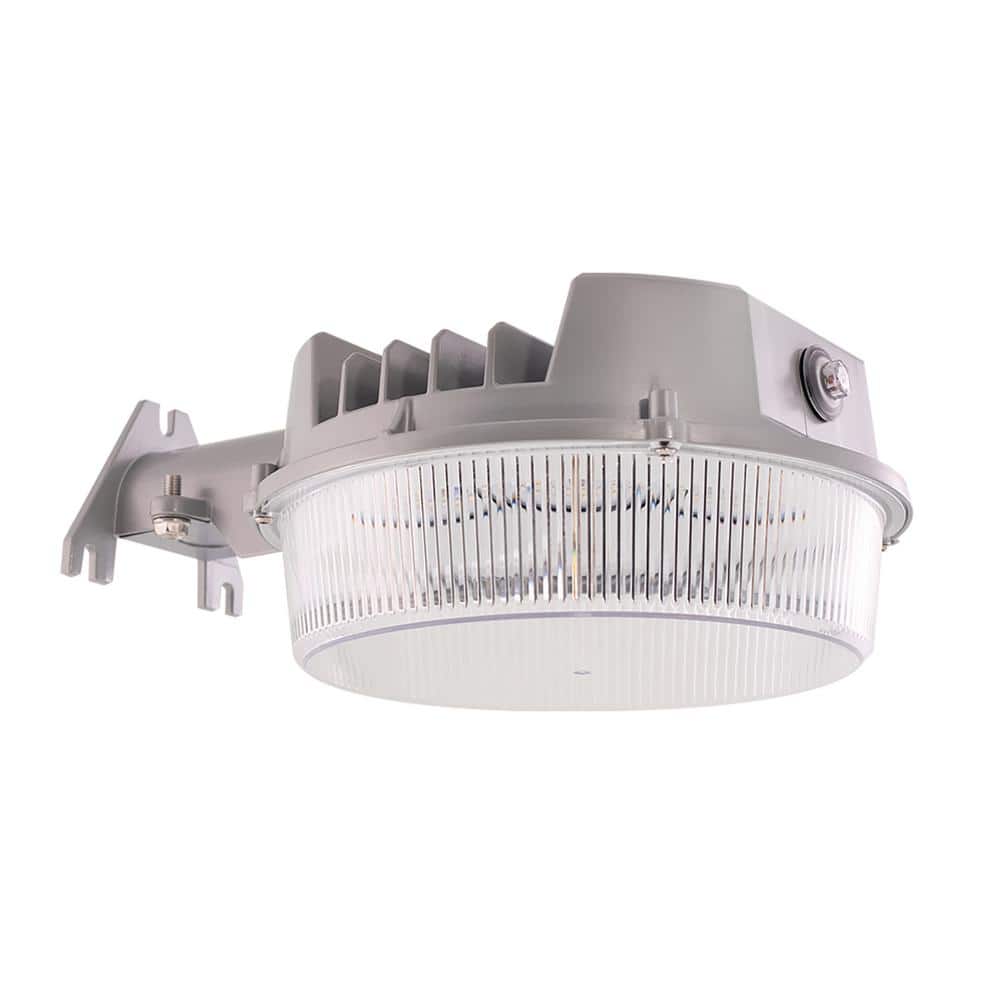 Halo 40.7W Dusk to Dawn Hardwired LED Gray Area Light