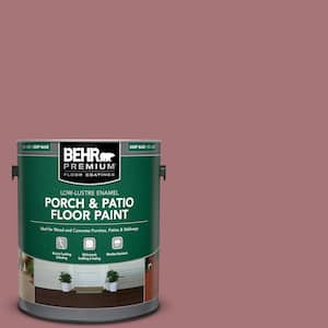 1 gal. #S130-5 Heirloom Rose Low-Lustre Enamel Interior/Exterior Porch and Patio Floor Paint