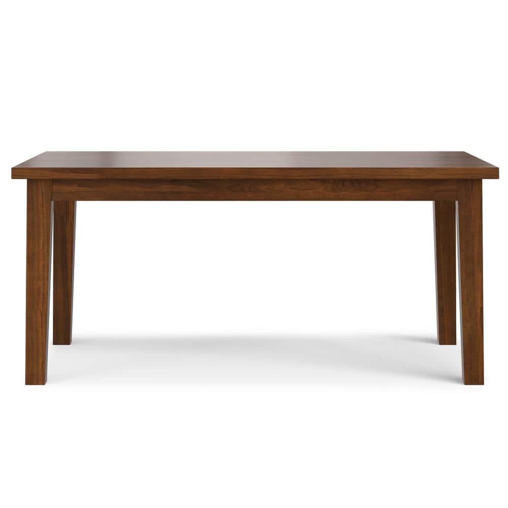 Eastwood 66" Walnut Contemporary Rectangular Dining Table