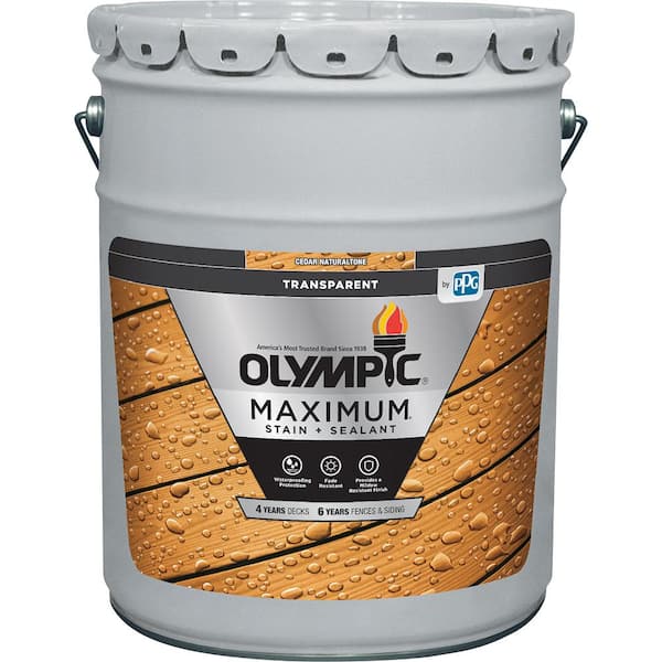 Olympic Maximum 1 qt. Clear Exterior Waterproofing Sealant Low VOC  56500A-04 - The Home Depot