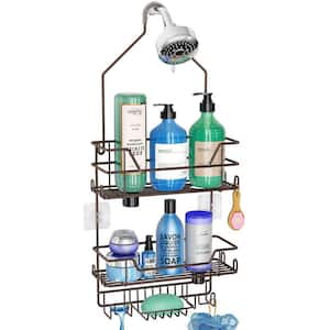 Honey Can Do Satin Nickel 2-Tier Steel Shower Caddy BTH-08460, Color:  Silver - JCPenney