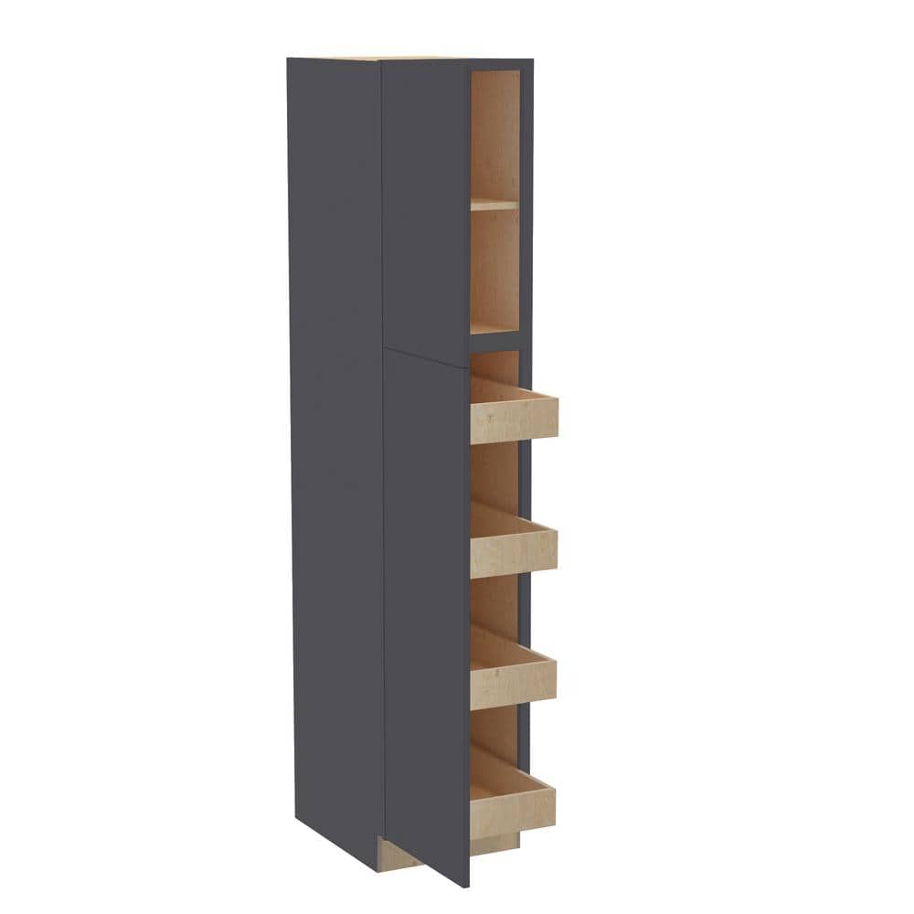 Hargrove 18 in. W x 24 in. D x 84 in. H Assembled Plywood Pantry Kitchen Ca