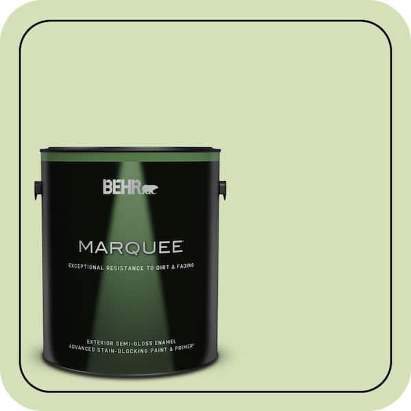 BEHR MARQUEE 1 gal. #MQ4-45 Spring Glow Semi-Gloss Enamel Exterior Paint & Primer