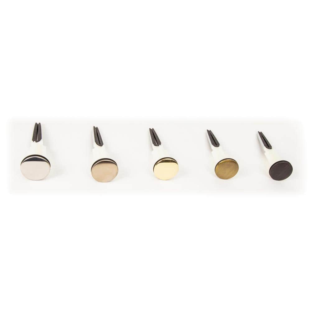 Brushed Nickel Universal Bathroom Sink Pop-Up Drain Stopper