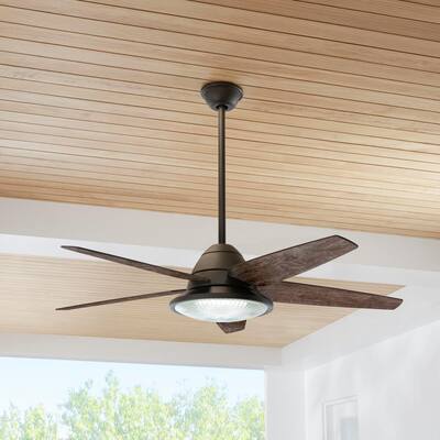 Flush Mount Outdoor Ceiling Fans Lighting The Home Depot