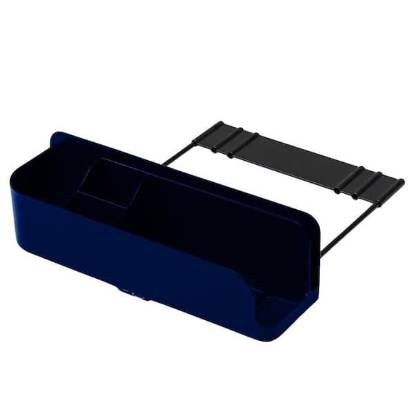 squirrel Bedside Perch - USB-C and USB-A Charging Bedside Caddy, Bed Table Tray Organizer, Space-Saving Stand (Blue)