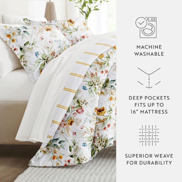 Have a question about Becky Cameron 5-Piece Chintz Floral Stripe