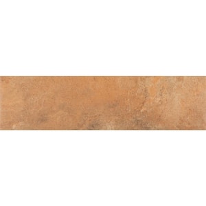 Sample of Brick Art Berlin Cotto (Red) Matte 3 in. x 10 in. Ceramic Floor and Wall Tile (0.20 sq. ft.)