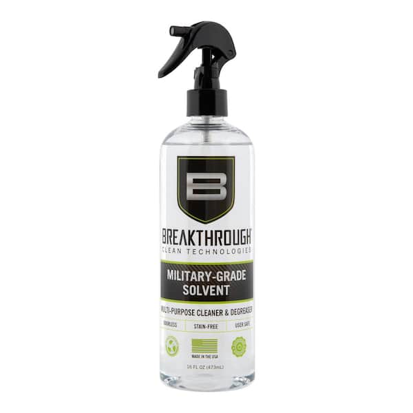 B BREAKTHROUGH CLEAN TECHNOLOGIES 16 Oz. Military-Grade Solvent Bottle ...