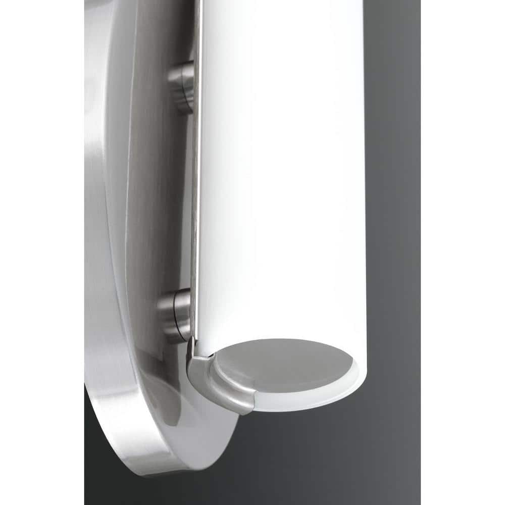 Polished Chrome 22" LED Bath Vanity Light with Opal Glass Shade