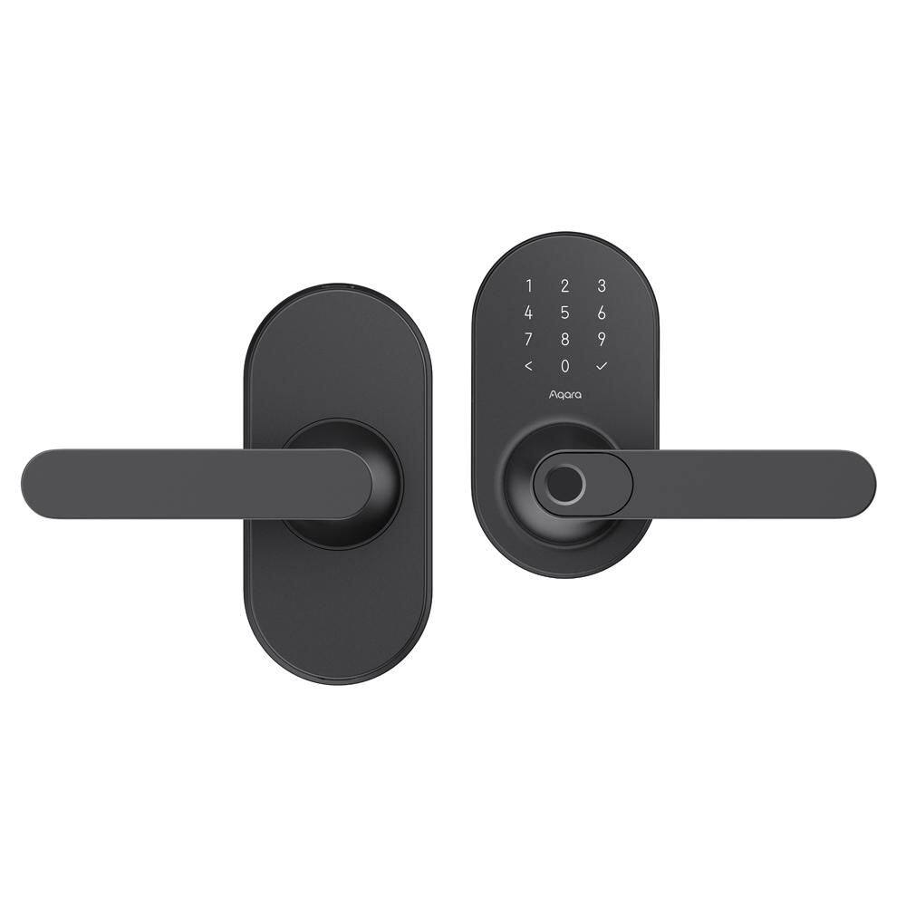 Smart Lock U300 Matter over Thread Lever Set with Touchpad/NFC/Auto Lock/Home Key/Fingerprint/Bluetooth/Key Access-Blk price history on PriceWatchPro