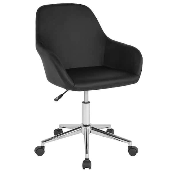 Carnegy Avenue Black Leather Office/Desk Chair