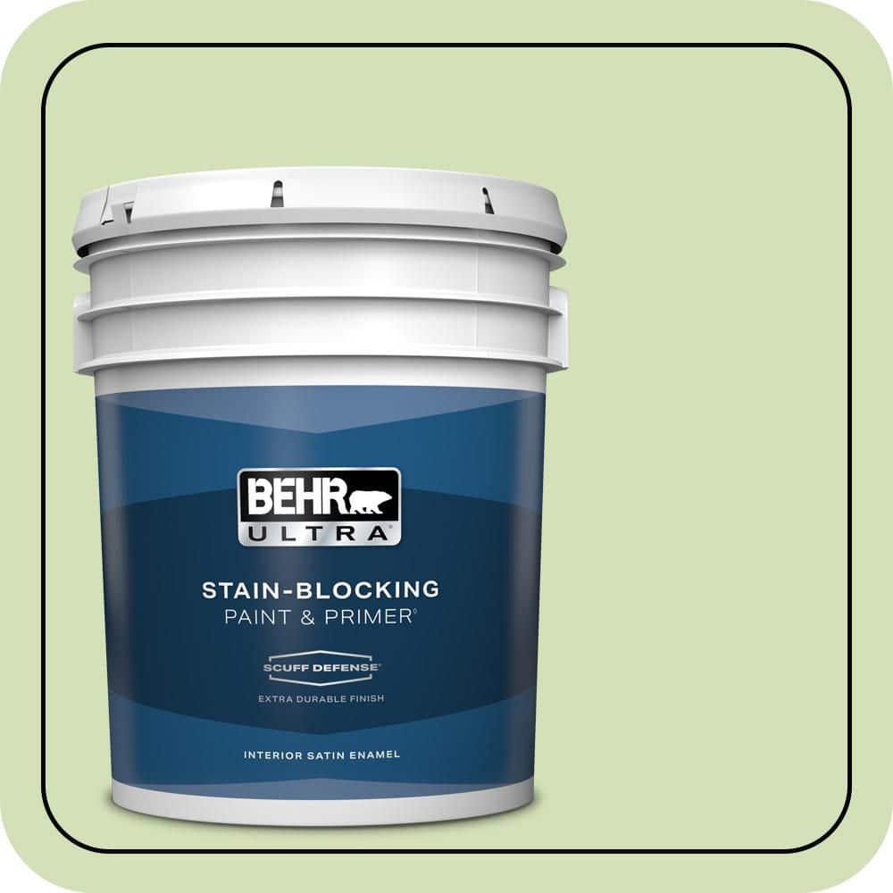 5 gal. #MQ4-45 Spring Glow Extra Durable Satin Enamel Interior Paint & Primer price history on PriceWatchPro