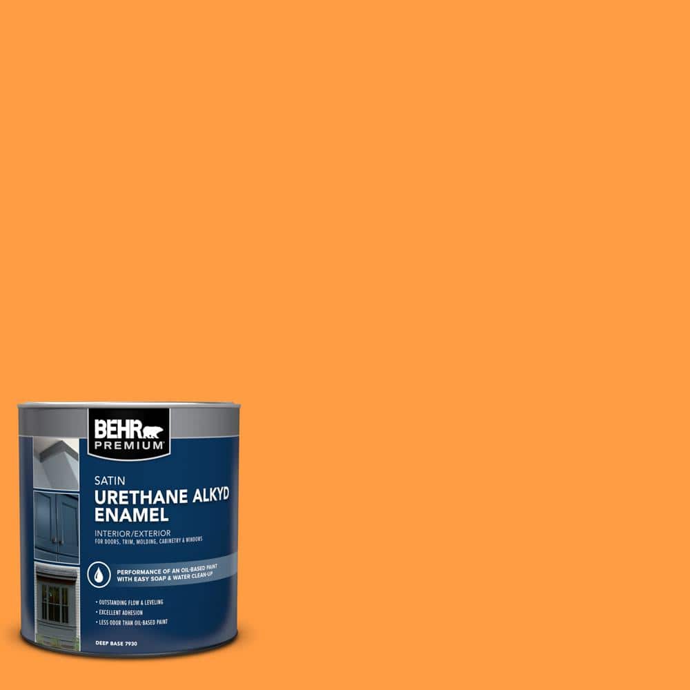 1 qt. #P240-6 Exotic Blossom Satin Enamel Urethane Alkyd Interior/Exterior Paint price history on PriceWatchPro